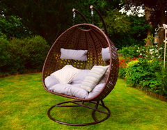 Zoe Egg swing hanging rattan egg chair